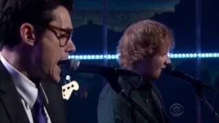 Ed Sheeran / John Mayer - Don't [Late Late Show 2015]