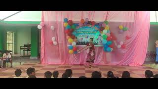 Dance performance by a class viii student in OAV, Kudutuli, K nuagaon, Kandhamal