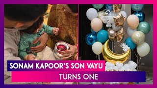 Sonam Kapoor & Anand Ahuja Celebrate Son Vayu’s First Birthday With A Puja At Delhi Residence