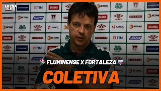 COLETIVA FERNANDO DINIZ | AO VIVO | Fluminense 2 x 1 Fortaleza  - Brasileirão 2022