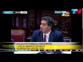 Ernesto Sanz interroga a Jorge Capitanich sobre la pobreza