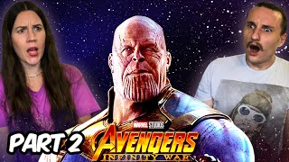 Avengers: Infinity War (PART 2/2) Film Reaction | FIRST TIME WATCHING