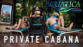 We Rented a Private Cabana at Aquatica SeaWorld's WaterPark Orlando