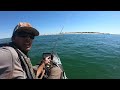 found a school of giant fish kayak fishing morehead city