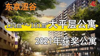 日本房地产★「北京大哥日本看房记第六话」东京涩谷站1分钟大平层塔楼公寓！2021年获奖公寓！