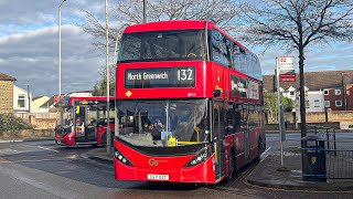 Full Route Visual | London Bus Route 132: Bexleyheath Town Centre - North Greenwich | E400EV EP11