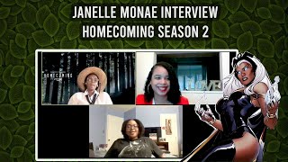 Janelle Monáe Wants To Play Storm!  | Homecoming Season 2 Interview