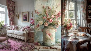 🌹ENCHANTING SHABBY CHIC VINTAGE DECOR IDEAS: Soft & Feminine Aesthetic To Showcase Your Productivity