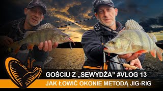 🤯🎣 Gościu z Sewydża - #Vlog 13 - Jak łowić okonie metodą Jig Rig //@SavageGearPolska