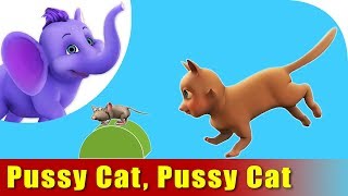 Pussy Cat, Pussy Cat | English Nursery Rhyme for Kids in 4K | Appu Series