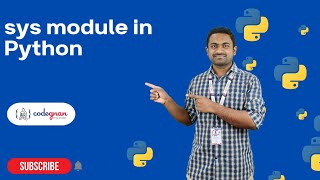 Sys module in Python | Python Tutorials - 2022 | Codegnan