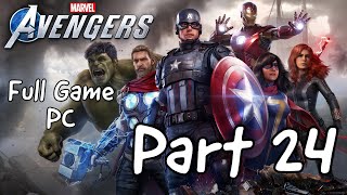 MARVEL AVENGERS Full Game PC Gameplay Part 24 - HULK Iconic Mission: ABOMINATION (No Commentary)