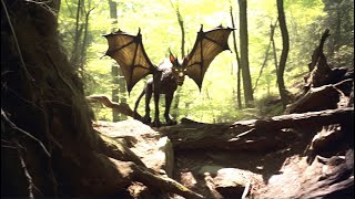 Hidden Trail Cam Captures Strange Winged Creature