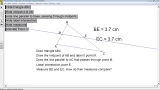5-3 Midsegment of a Triangle