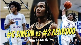 Kenwood vs Simeon GOT LIKE THAT! (IL STATE PLAYOFFS)