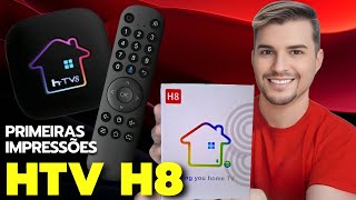 FIRST IMPRESSIONS OF THE HTV H8 RECEIVER! THE MOST COMPLETE!