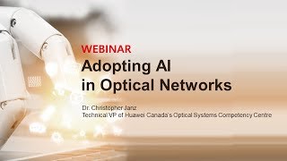 Adopting AI in Optical Networks