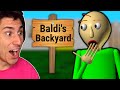 I Finally Found BALDI'S BACKYARD! | Baldi's Basics