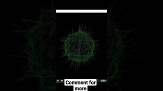 Draw Corona virus using python #coronavirus #python #shorts #draw #python_programming