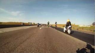 06 GSXR 1000 vs '11 Hayabusa STL Hallowheelie 2011