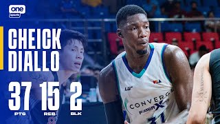 Cheick Diallo’s SWIFT PERFORMANCE for Converge vs TNT | PBA SEASON 49 COMMISSIONER'S CUP