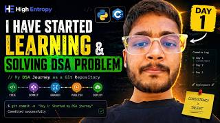 Day 1 DSA Learning | Problem Solving Using Python