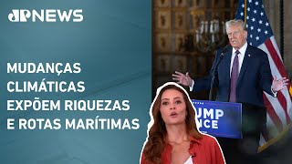 Por que Trump quer Groenlândia e Canal do Panamá? Patrícia Costa analisa