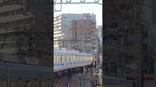 【各駅停車新宿行の車窓から】急行新宿行10両編成