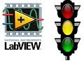 Making traffic light on labview
