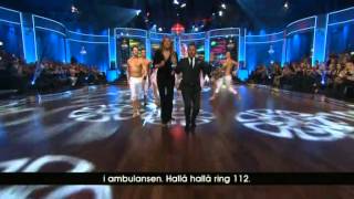 Hellenius och Almenäs tolkar "Groupie" i Lets dance