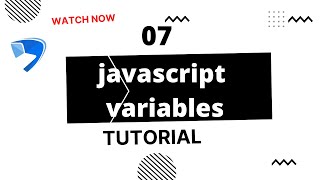 Javascript Bangla Tutorial part 7 || Javascript Variables || webdescode