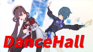 【原神MMD】胡桃と行秋が「ダンスホール」を踊ってみた【原神/Genshin Impact/4K】 #原神MMD  #genshinimpact #hoyocreators