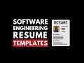 Best Resume Template for Software Engineers