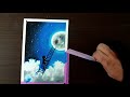 오일 파스텔 초보자를 위한 달 그리기 사랑의 사다리｜drawing the moon for oil pastel beginners the ladder of love