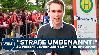 BUNDESLIGA: "Der Mannschaft zujubeln!" So bereitet sich Leverkusen auf die Meisterschaft vor!