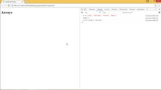 JQuery - JAvaScript Arrays