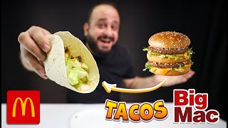 جربت تريند تاكوز بيج ماك 🍔🌮 Big Mac Tacos