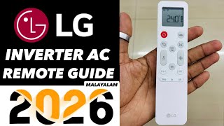 LG AC REMOTE CONTROL MANUAL MALAYALAM