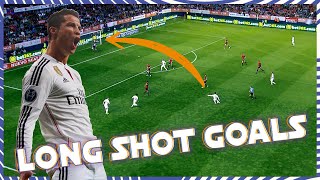CRISTIANO RONALDO's CRAZY LONG SHOT GOALS · Real Madrid