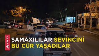 Şamaxılılar küçələrə axışdılar – ŞƏRHSİZ – APA TV