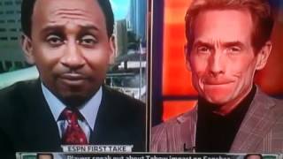Skip and Stephen A- NFL players talking Tebow
