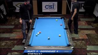 2014 CSI USBTC 10 Ball: Oscar Dominguez vs Jason Klatt