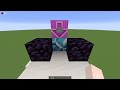 【minecraft】可選樓層 直達電梯 b1~f1~f2 展示