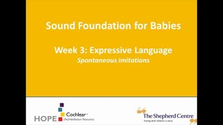 Week 3: Expressive language