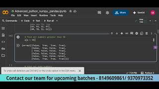 NumPy Tutorial for Beginners (Part 2) | Python for Data Analytics & Data Science
