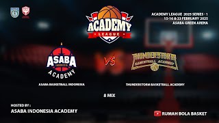 ASABA VS THUNDERSTORM - KU 8 MIX - ACADEMY LEAGUE 2025 SERIES 1