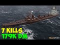 World of WarShips | Shimakaze | 7 KILLS | 179K Damage - Replay Gameplay 4K 60 fps