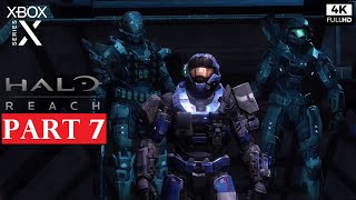 HALO REACH Gameplay Walkthrough Part 7 [4K 60FPS XBOX SERIES X] - No Commentary