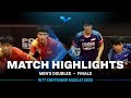 Niu Guankai/Sai Linwei vs Lee Sangsu/An Jaehyun | MD | WTT Contender Muscat 2022 (Final)