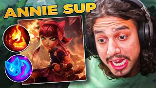 TESTEI A ANNIE SUPORTE PARA VER SE ELA VOLTOU PARA O META